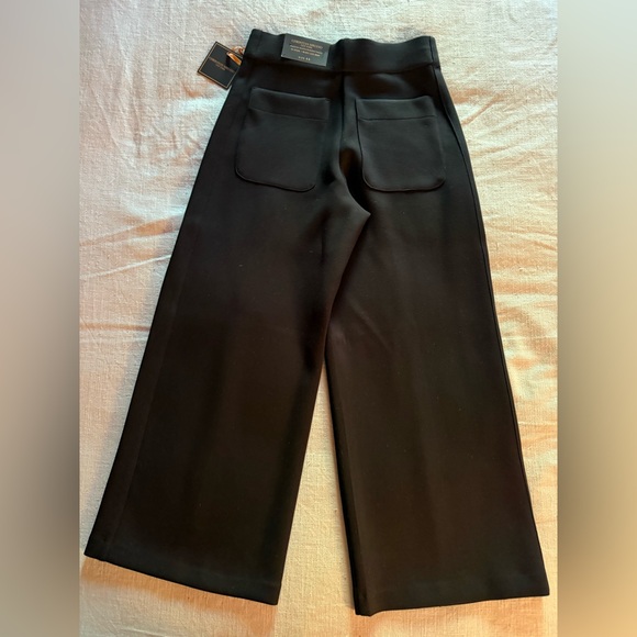 Christian Siriano Black Wide-Leg Trousers - Picture 2 of 4